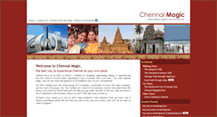 Desktop Screenshot of chennaimagic.com