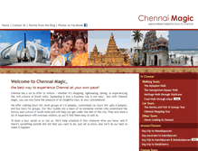 Tablet Screenshot of chennaimagic.com